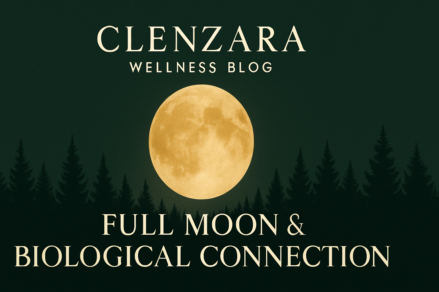 Full Moon Biological Connection — Lunar Wellness Guide